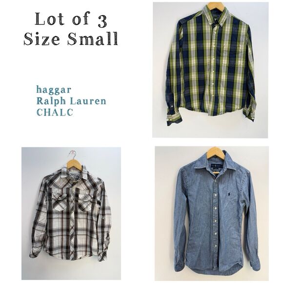 Ralph Lauren Other - Bundle 3 Pcs Dress Casual  Shirts Long Sleeve